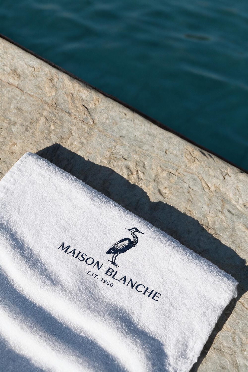Maison Blanche towel design